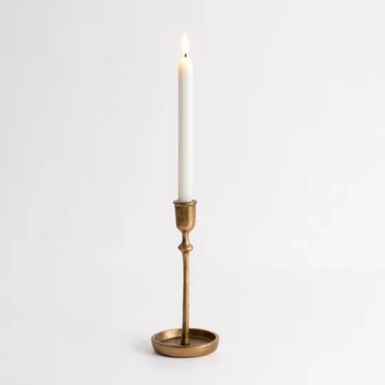 Kirkland's Home Cast Iron Taper Candle Holder, 10 In.- Candle Holders