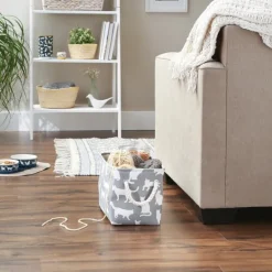 Kirkland's Home Cats Meow Rectangular Storage Bin, 14 In.- Baskets & Boxes
