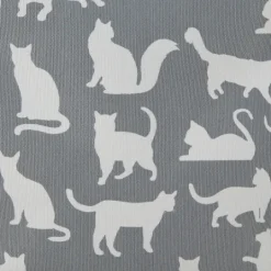 Kirkland's Home Cats Meow Round Storage Bin, 12 In.- Baskets & Boxes