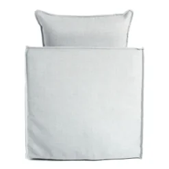 Kirkland's Home Celine Sky Swivel Down Armchair- Accent Chairs
