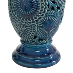 Kirkland's Home Ceramic Tiered Base Candle Holders, Set Of 2- Candle Holders