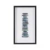 Kirkland's Home Cerulean Agate Martha Stewart Shadowbox Plaque- Framed Art