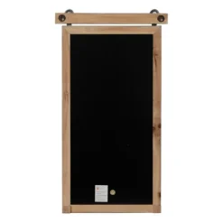 Kirkland's Home Cerulean Distressed Blackboard Wall Plaque- Memo & Chalkboards