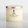 Kirkland's Home Chai Latte Triple Wick Jar Candle- Candles