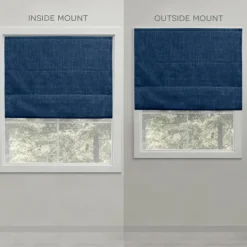 Kirkland's Home Chambray Blackout Roman Shade, 31 In.- Curtains & Drapes