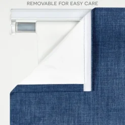 Kirkland's Home Chambray Blackout Roman Shade, 23 In.- Curtains & Drapes