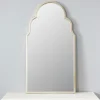 Kirkland's Home Champagne Maria Metal Arch Mirror- Decorative Mirrors