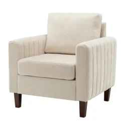 Kirkland's Home Channel Tufted Velvet Club Accent Chair- Accent Chairs
