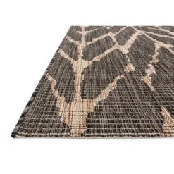 Kirkland's Home Charcoal Mocha Chevron Outdoor Area Rug, 7X10- Outdoor Rugs