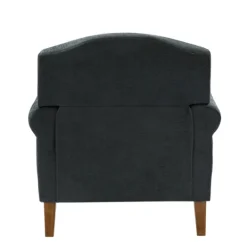 Kirkland's Home Charcoal Nailhead Trim Armchair- Accent Chairs