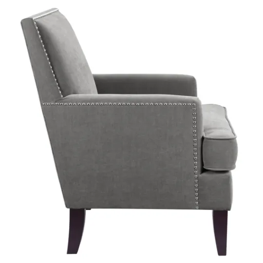 Kirkland's Home Charlie Track Arm Club Accent Chair- Accent Chairs