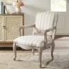 Kirkland's Home Chaucer Stripe Accent Chair- Accent Chairs