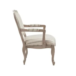 Kirkland's Home Chaucer Stripe Accent Chair- Accent Chairs