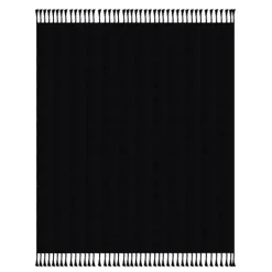 Kirkland's Home Checkered Weave Fringe Throw- Blankets & Throws