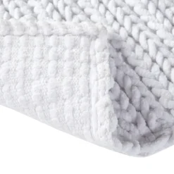 Kirkland's Home Chenille Chain Stitched Bath Mat, 40 In.- Bathroom Rugs