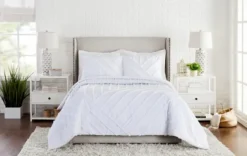 Kirkland's Home Chenille Chevron 3-Pc. King Comforter Set- Comforters