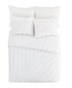 Kirkland's Home Chenille Chevron 3-Pc. King Comforter Set- Comforters