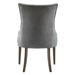Kirkland's Home Chenille Curved Back Dining Chairs, Set Of 2- Dining Chairs