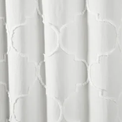 Kirkland's Home Chenille Trellis Shower Curtain- Shower Curtains
