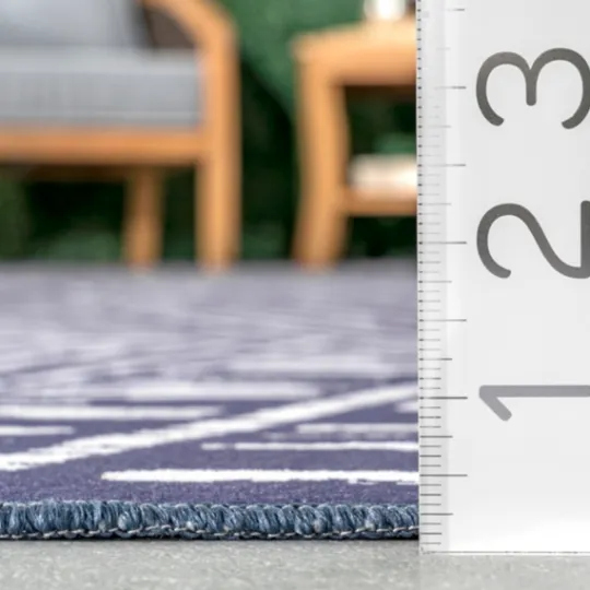 Kirkland's Home Chevron Indoor/Outdoor Area Rug, 5X8- Outdoor Rugs