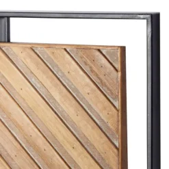 Kirkland's Home Chevron Wood Wall Plaques, Set Of 2- Wall Plaques