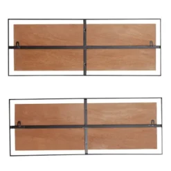 Kirkland's Home Chevron Wood Wall Plaques, Set Of 2- Wall Plaques