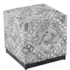 Kirkland's Home Chinle Velvet Cube Ottoman- Benches & Ottomans