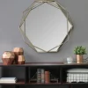Kirkland's Home Chloe Gold Metal Wall Mirror- Decorative Mirrors
