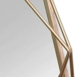 Kirkland's Home Chloe Gold Metal Wall Mirror- Decorative Mirrors