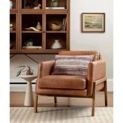 Kirkland's Home Chris Loves Julia X Loloi Burgundy Darcy Pillow- Pillows