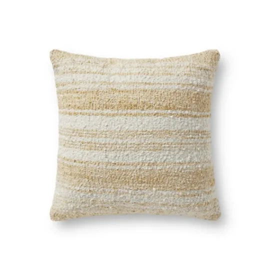 Kirkland's Home Chris Loves Julia X Loloi Gold Anderson Pillow- Pillows