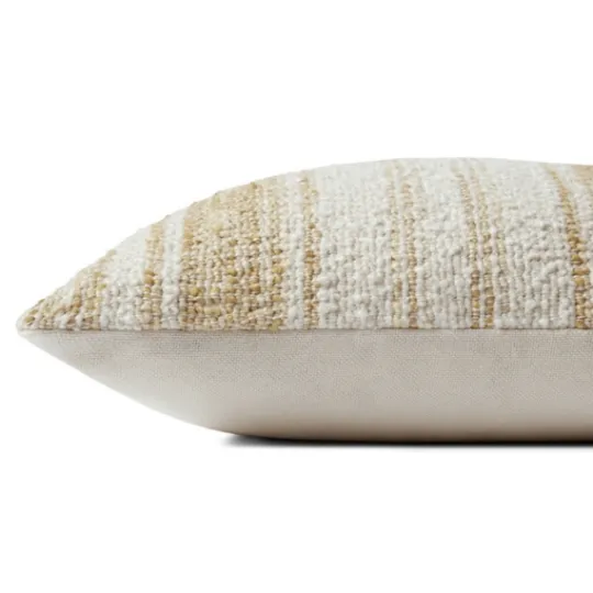 Kirkland's Home Chris Loves Julia X Loloi Gold Anderson Pillow- Pillows