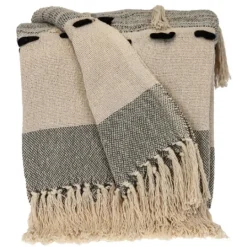 Kirkland's Home Chunky Stitch Cotton Throw- Blankets & Throws