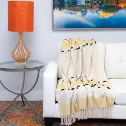 Kirkland's Home Chunky Stitch Cotton Throw- Blankets & Throws