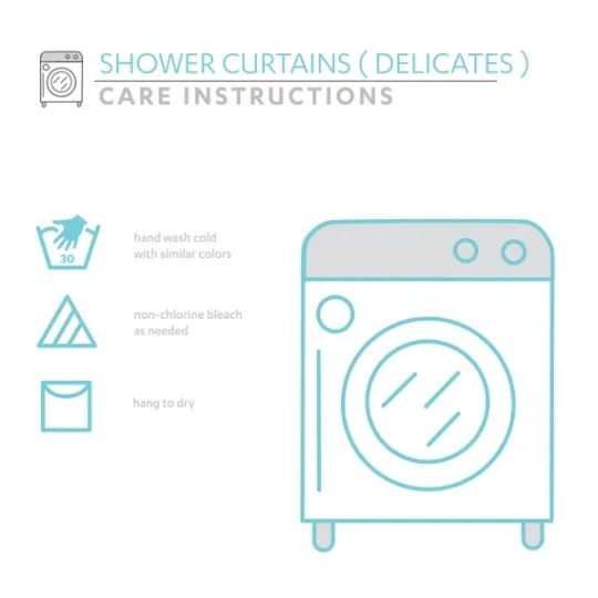 Kirkland's Home Ciel Tassel Shower Curtain- Shower Curtains