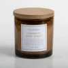 Kirkland's Home Cinnamon Apple Donut Triple Wick Jar Candle- Candles