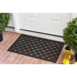 Kirkland's Home Circles Rubber Doormat- Doormats