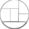 Kirkland's Home Circular Open Sides Floating Shelf- Shelves