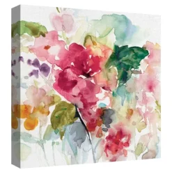 Kirkland's Home Citrus Floral Punch Canvas Art Print- Canvas Art