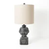 Kirkland's Home Claire Charcoal Table Lamp- Table Lamps