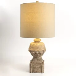 Kirkland's Home Claire Natural Table Lamp- Table Lamps