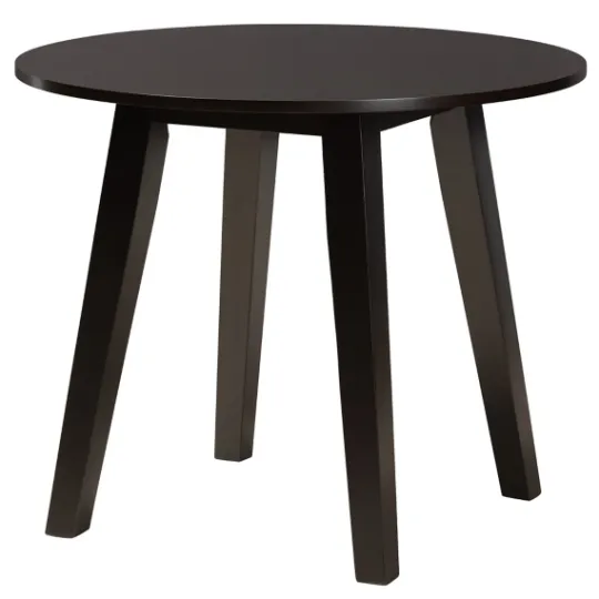 Kirkland's Home Classic Black Round Wood 5-Pc. Dining Set- Dining Sets