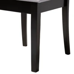 Kirkland's Home Classic Black Round Wood 5-Pc. Dining Set- Dining Sets