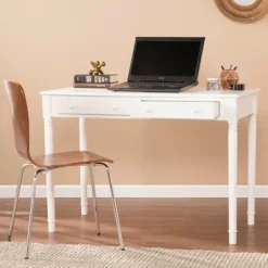 Kirkland's Home Classic 2-Drawer Wood Desk- Office Furniture