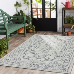 Kirkland's Home Classicism Sun Shower Outdoor Area Rug, 7X9- Outdoor Rugs