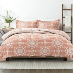 Kirkland's Home Clay Daisy Medallion King 3-Pc. Comforter Set- Comforters