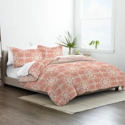 Kirkland's Home Clay Daisy Medallion Queen 3-Pc. Comforter Set- Comforters