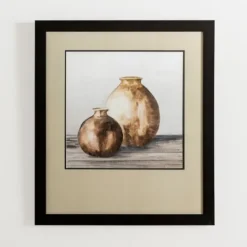 Kirkland's Home Clay Pot Still Life I Framed Art Print- Framed Art