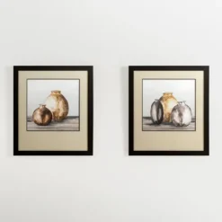 Kirkland's Home Clay Pot Still Life I Framed Art Print- Framed Art