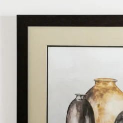 Kirkland's Home Clay Pot Still Life Ii Framed Art Print- Framed Art